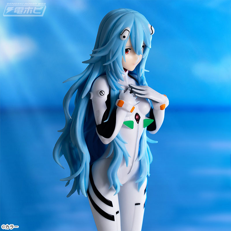 Shin Evangelion Movie Super Premium Figure Rei Ayanami Long Hair Ver
