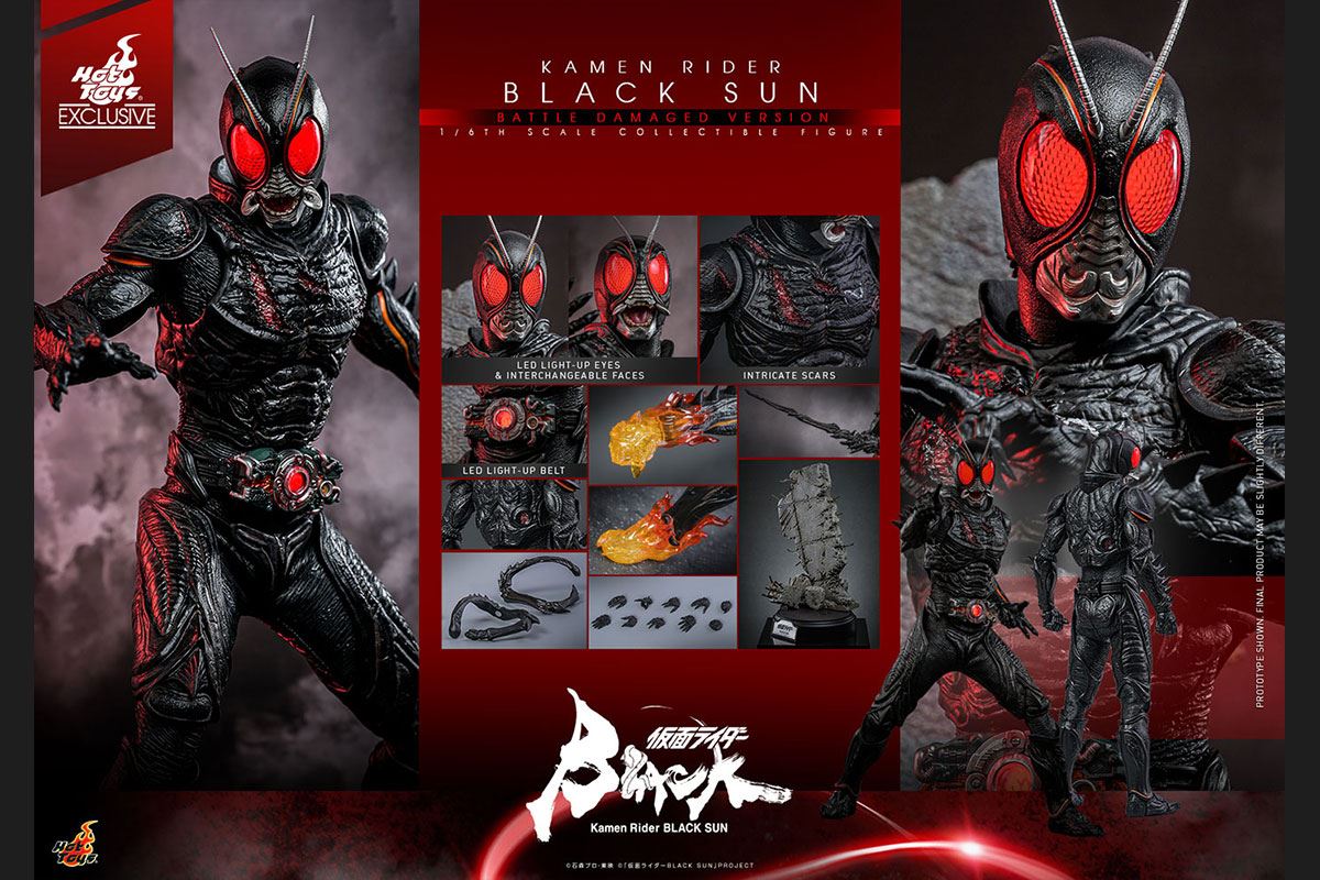 Kamen Rider Black Sun (battle damage version)