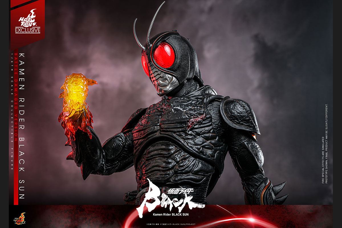 Kamen Rider Black Sun (battle damage version)