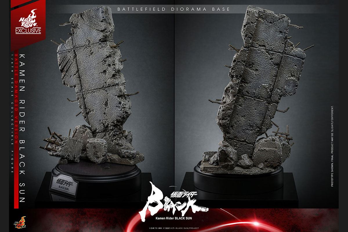 Kamen Rider Black Sun (battle damage version)