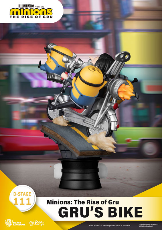 Diorama Stage-111 Minions: The Rise of Gru - Gru's Bike