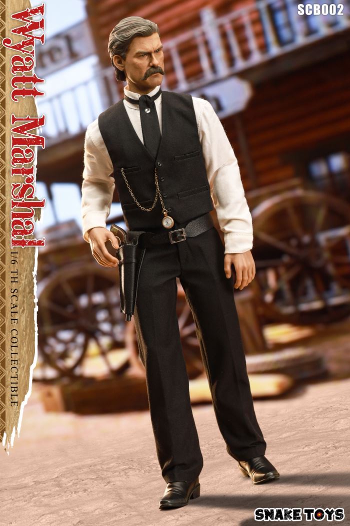 Western Cowboy Classic Tombstone Wyatt Marshal 1/6