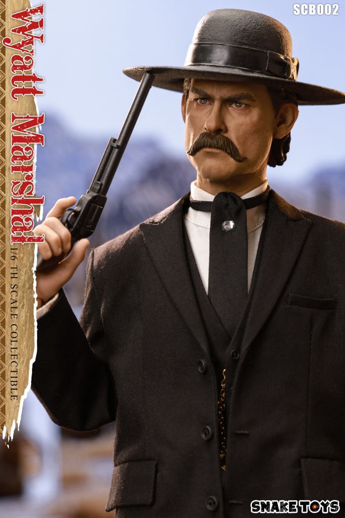 Western Cowboy Classic Tombstone Wyatt Marshal 1/6