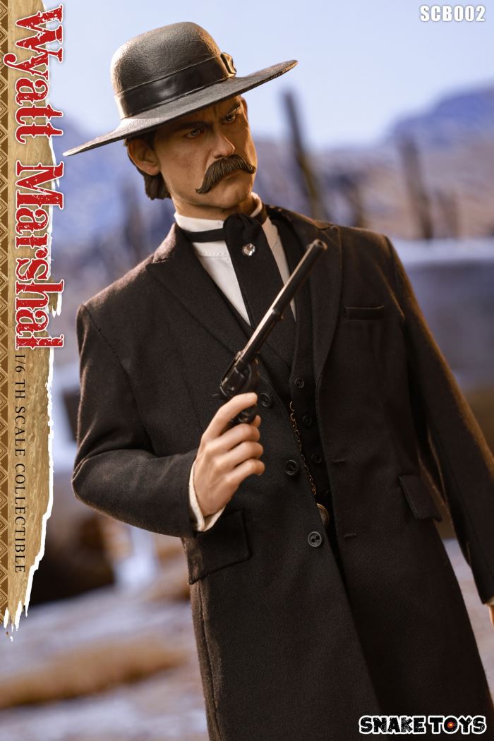 Western Cowboy Classic Tombstone Wyatt Marshal 1/6
