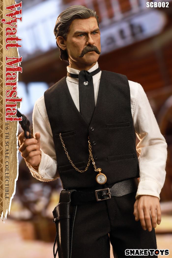 Western Cowboy Classic Tombstone Wyatt Marshal 1/6