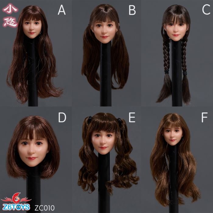 Japanese female head sculpture series - Xiaoyou