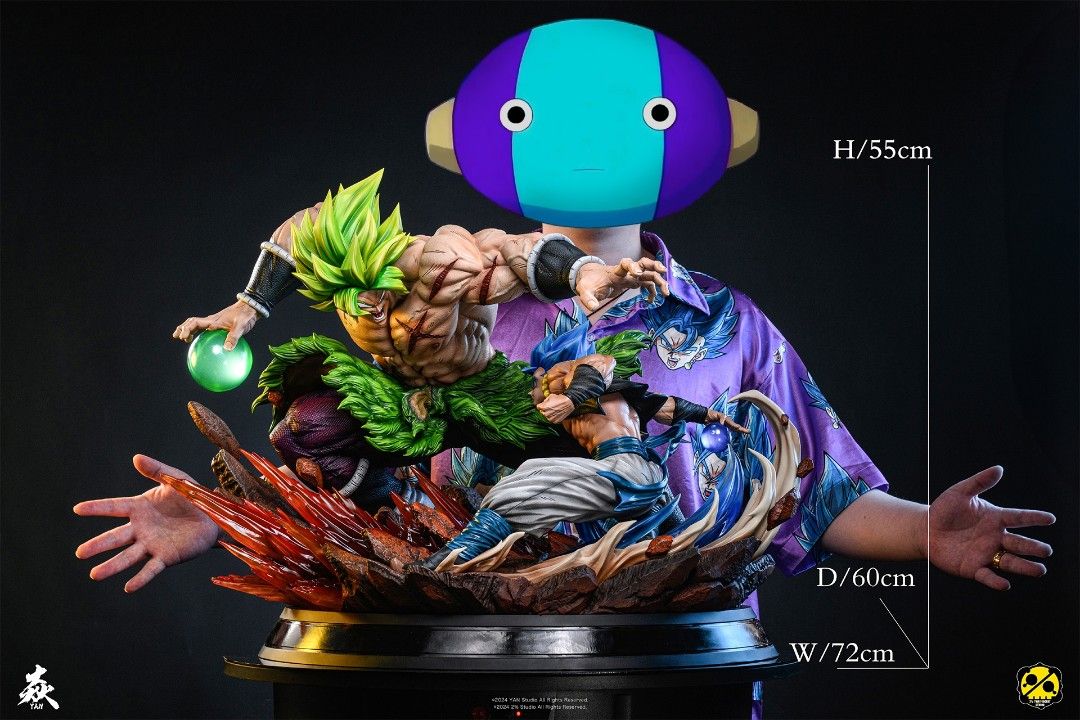 Broly vs Gogeta - Dragon Ball 1/4