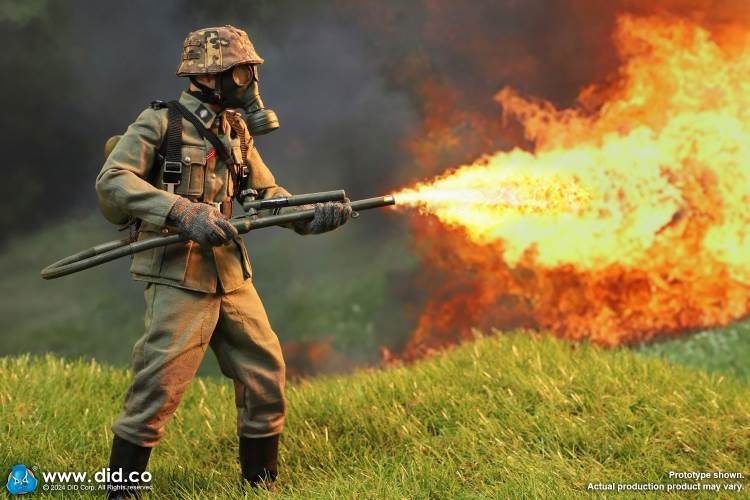 WWII German Guards Flametrooper-Jorg 1/6
