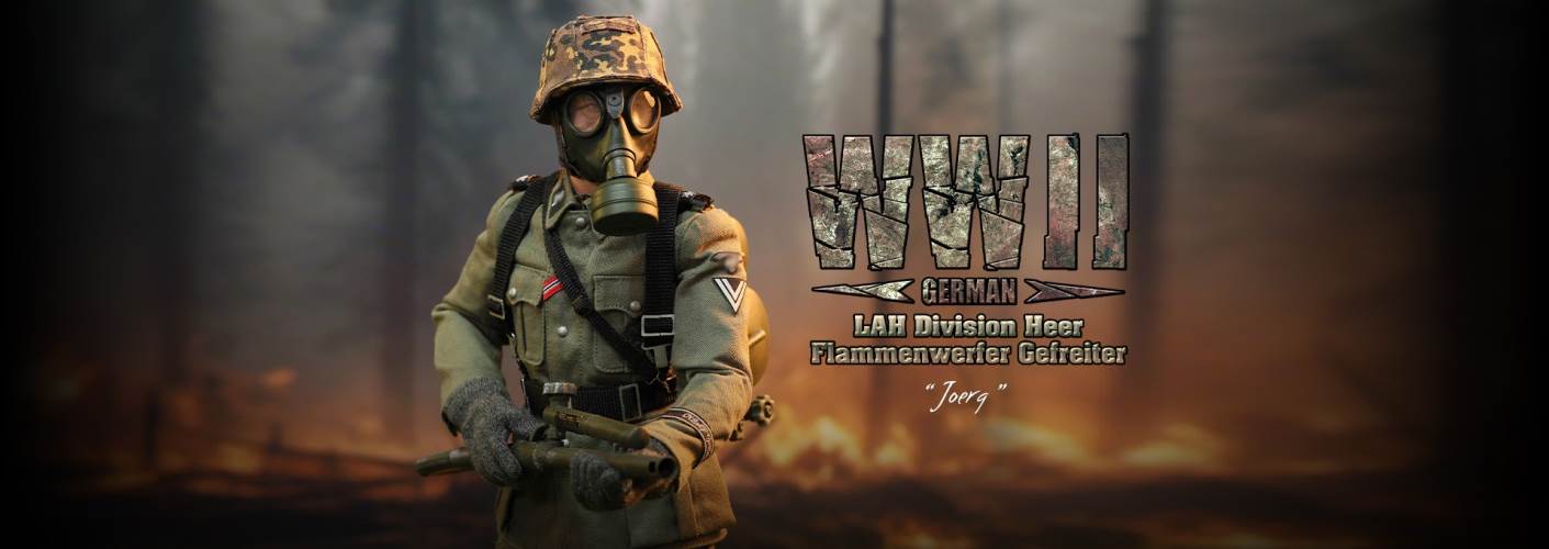 WWII German Guards Flametrooper-Jorg 1/6