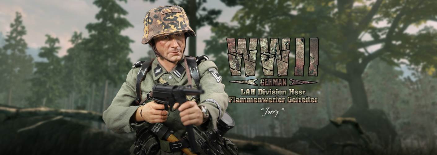 WWII German Guards Flametrooper-Jorg 1/6