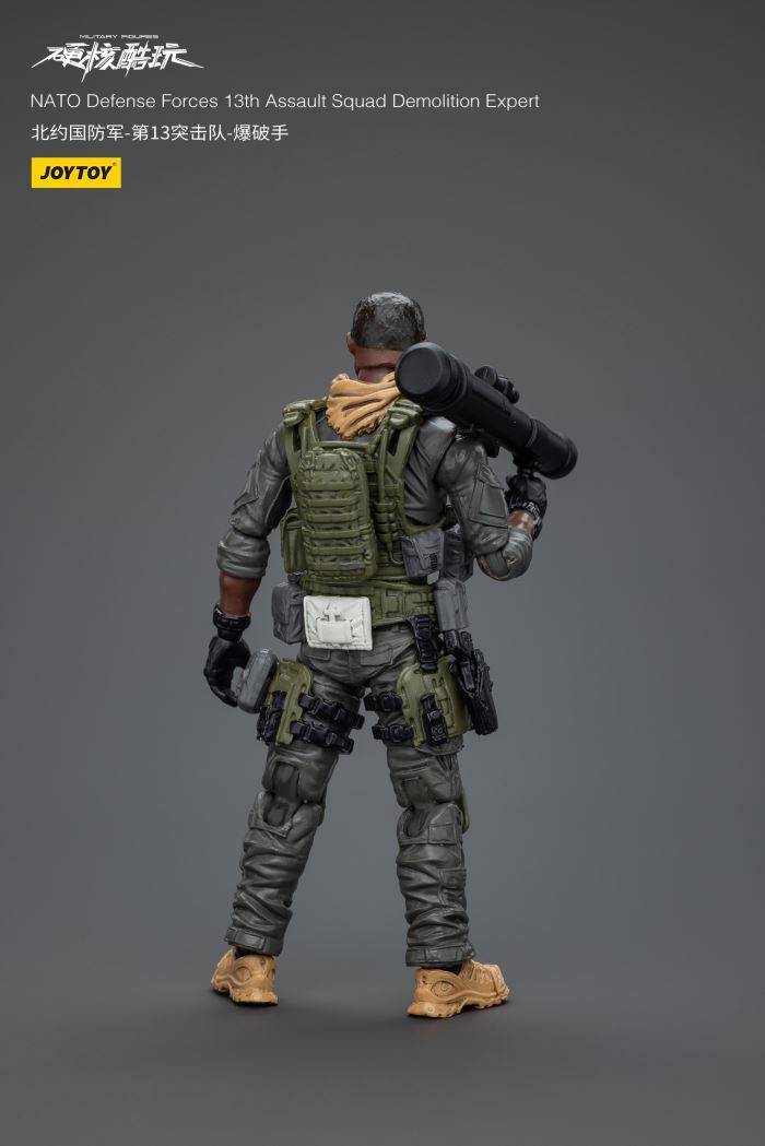 NATO Defense Forces 13th Commando - Sniper/Demolition Man/Assault Man 1/18
