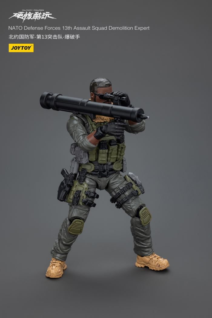 NATO Defense Forces 13th Commando - Sniper/Demolition Man/Assault Man 1/18