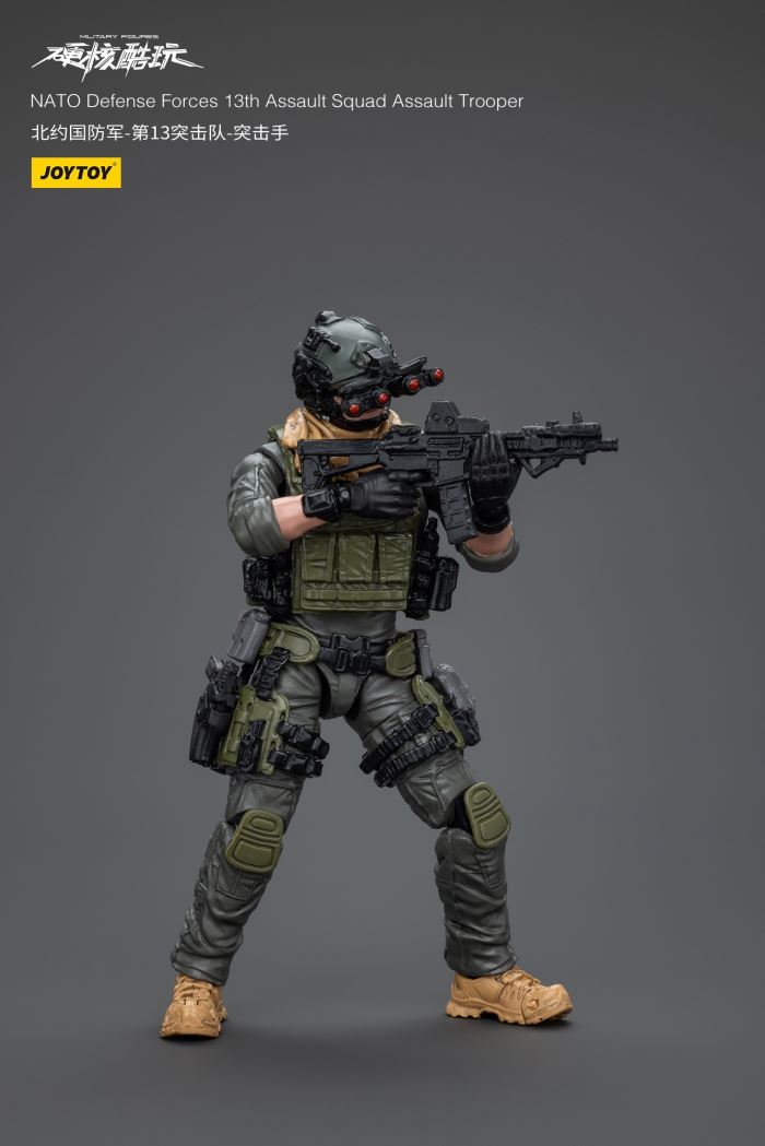 NATO Defense Forces 13th Commando - Sniper/Demolition Man/Assault Man 1/18