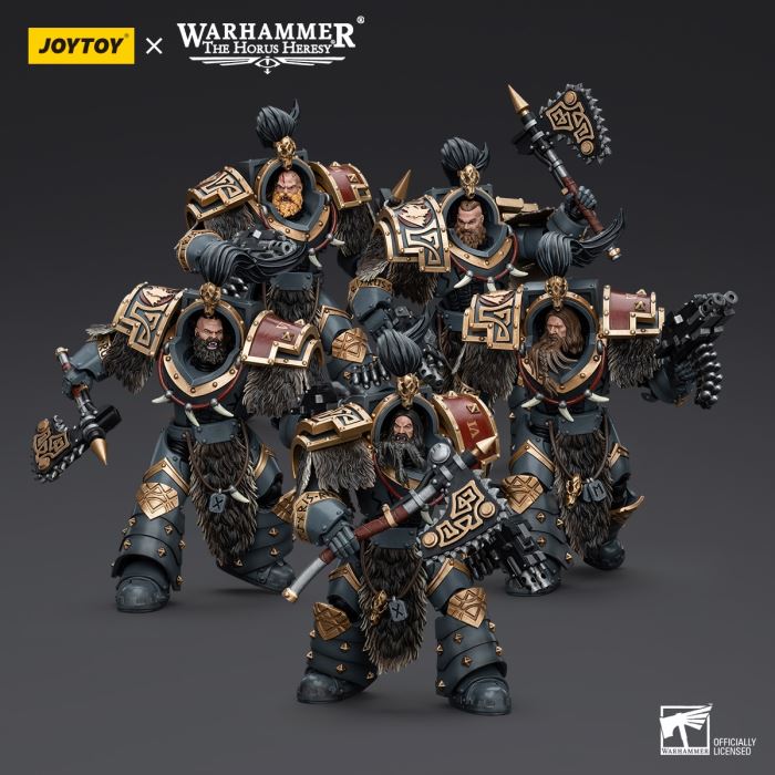 Space Wolves Valazir Wolf Guard Squad 1/18
