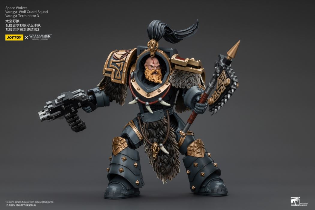 Space Wolves Valazir Wolf Guard Squad 1/18