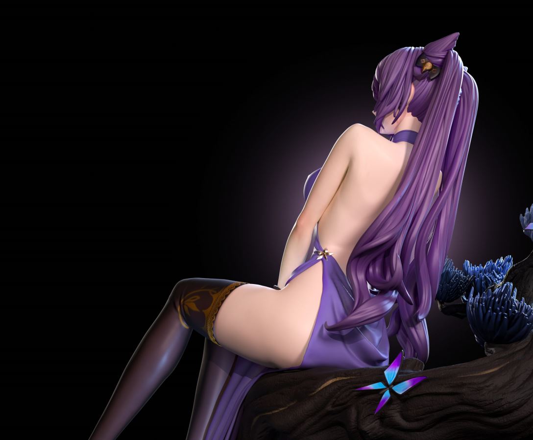 Keqing Sitting version - Genshin Impact