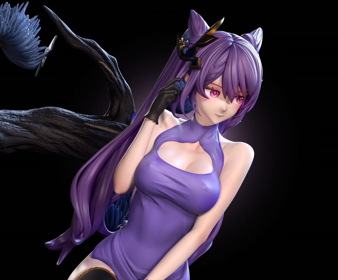 Keqing Sitting version - Genshin Impact