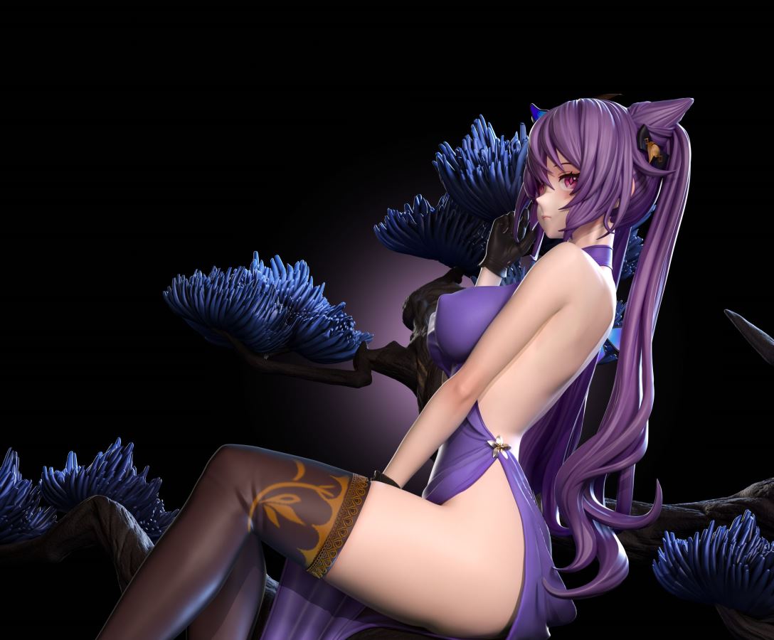 Keqing Sitting version - Genshin Impact