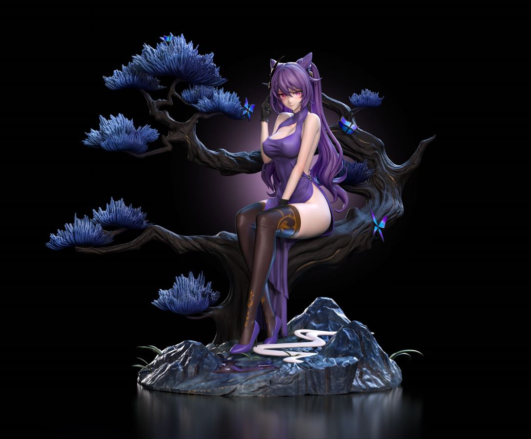 Keqing Sitting version - Genshin Impact