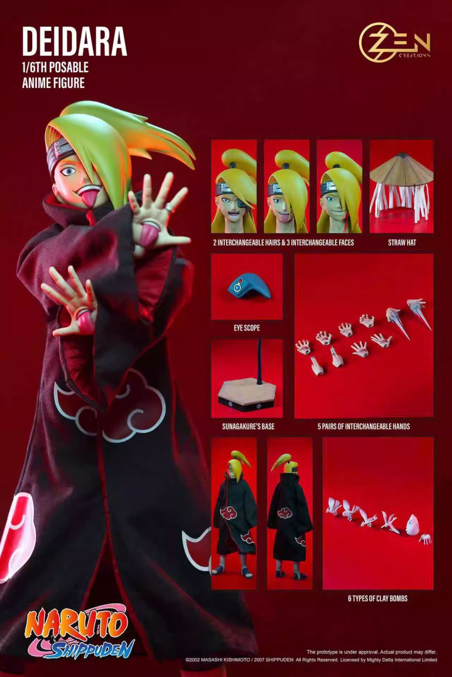 Deidara - Naruto 1/6