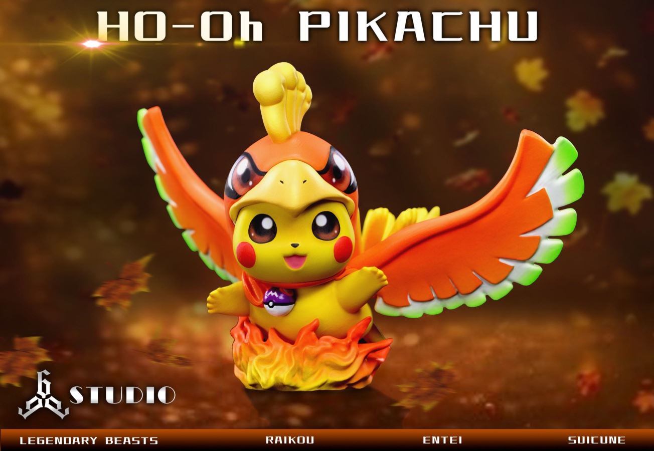 Legendary Beast Pokemon Entei & Raikou & Suicune