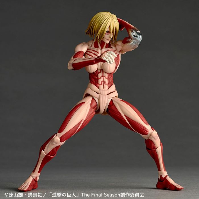 Revoltech Amazing Yamaguchi Attack on Titan Female Titan