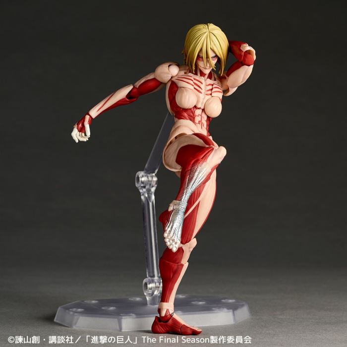 Revoltech Amazing Yamaguchi Attack on Titan Female Titan