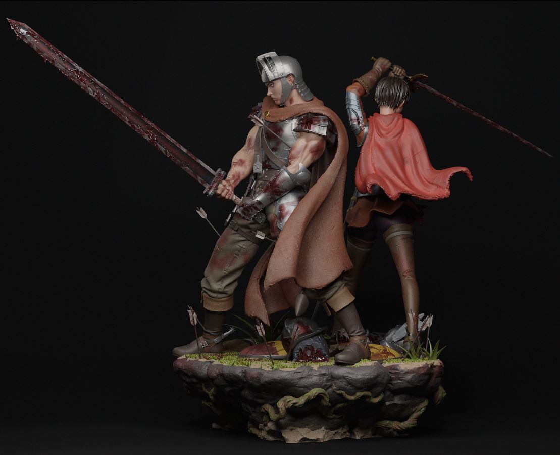 Guts & Casca - Berserk