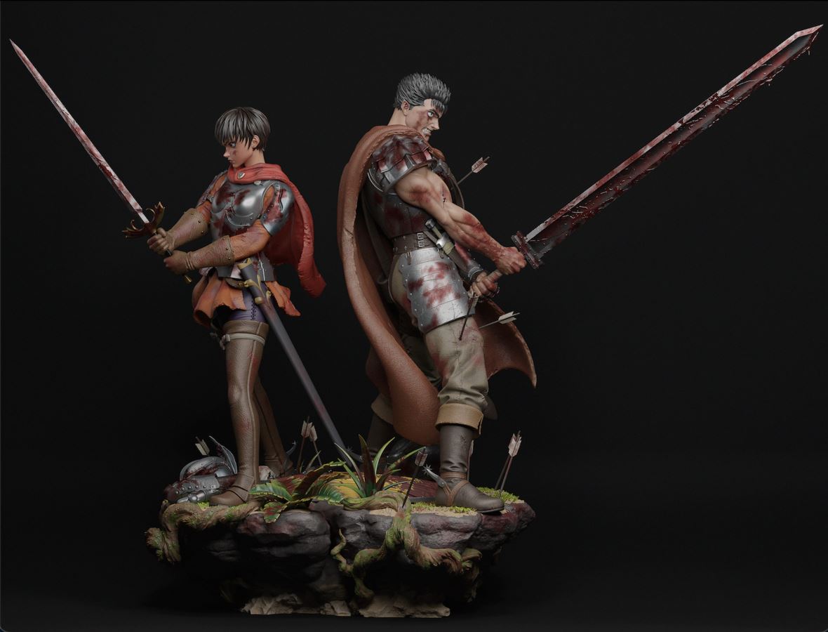 Guts & Casca - Berserk