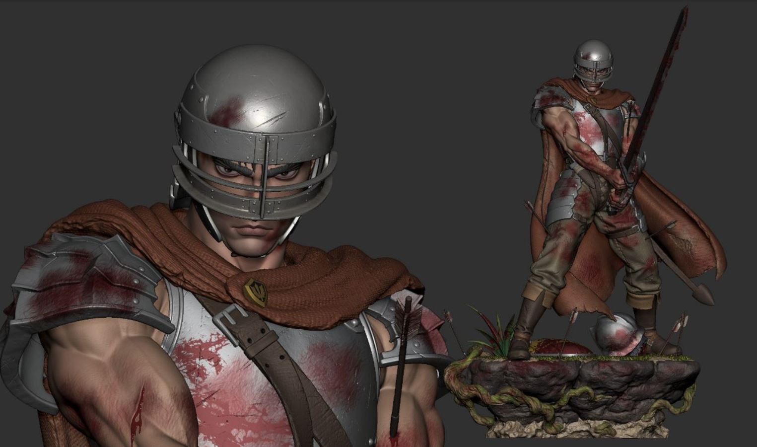 Guts & Casca - Berserk