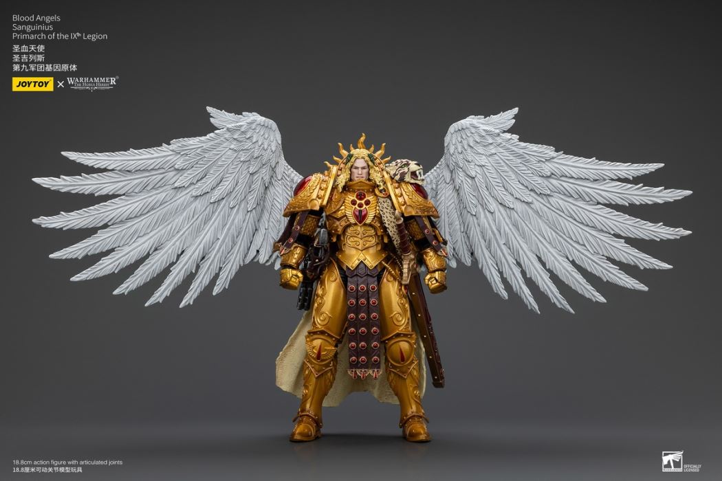 Blood Angels Sanguinius IX Legion Primarch & Archon of the Exemplar Blade 1/18