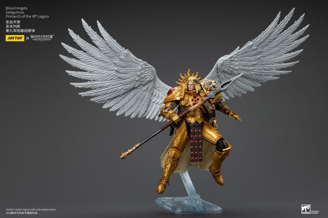 Blood Angels Sanguinius IX Legion Primarch & Archon of the Exemplar Blade 1/18