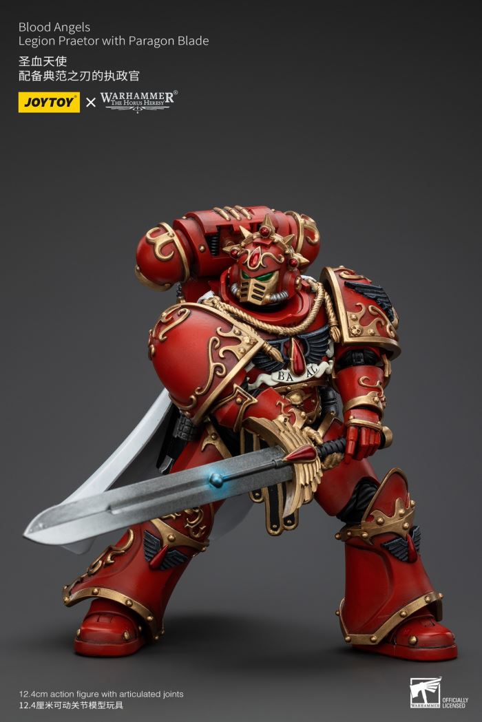 Blood Angels Sanguinius IX Legion Primarch & Archon of the Exemplar Blade 1/18