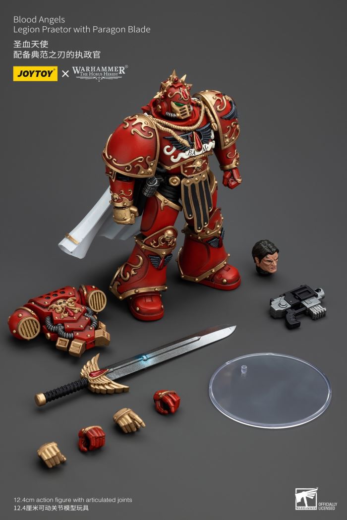 Blood Angels Sanguinius IX Legion Primarch & Archon of the Exemplar Blade 1/18