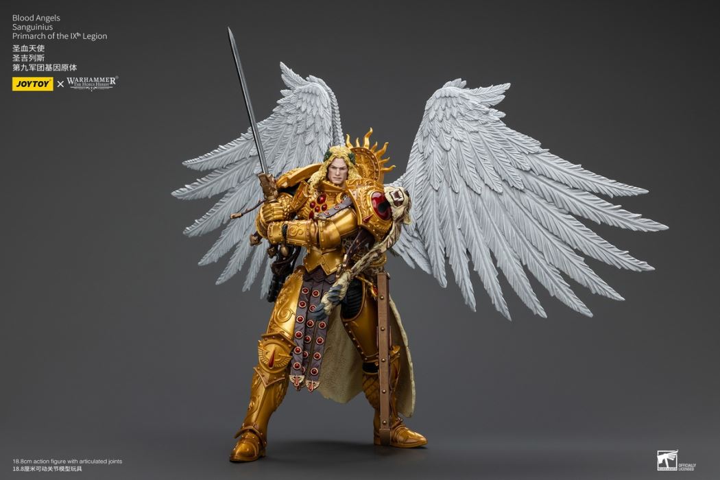 Blood Angels Sanguinius IX Legion Primarch & Archon of the Exemplar Blade 1/18