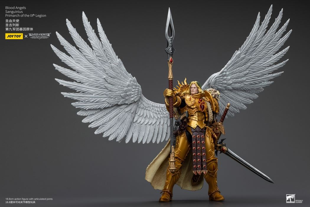 Blood Angels Sanguinius IX Legion Primarch & Archon of the Exemplar Blade 1/18