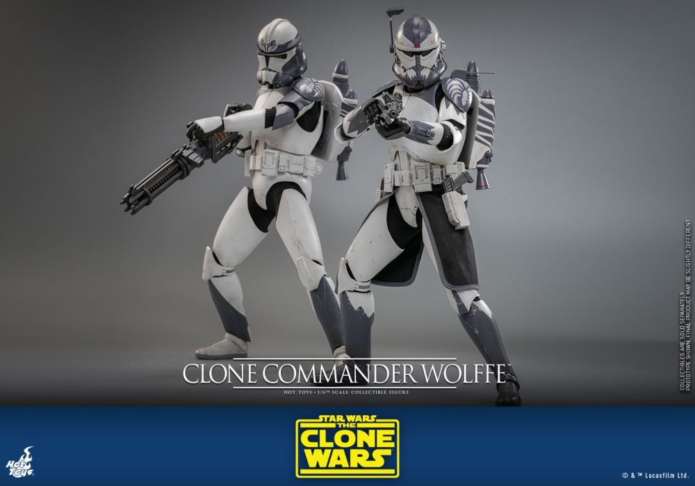 Clone Commander Wolfe - Star Wars: The Clone Wars
