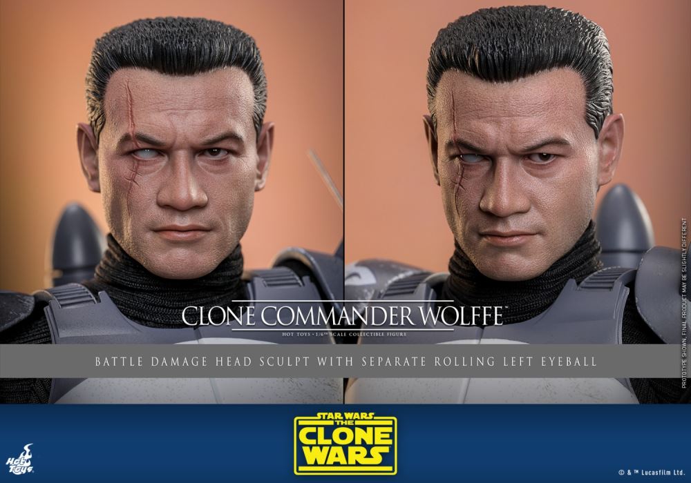 Clone Commander Wolfe - Star Wars: The Clone Wars