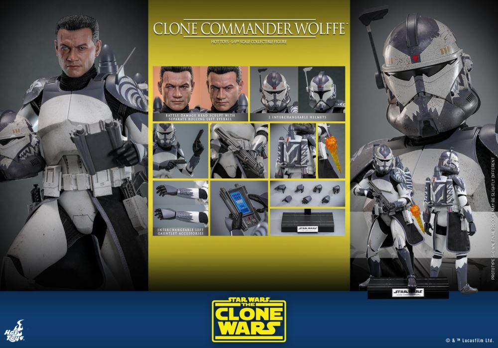 Clone Commander Wolfe - Star Wars: The Clone Wars