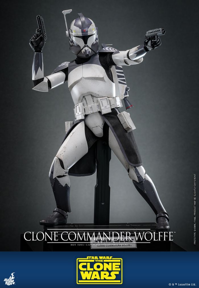Clone Commander Wolfe - Star Wars: The Clone Wars