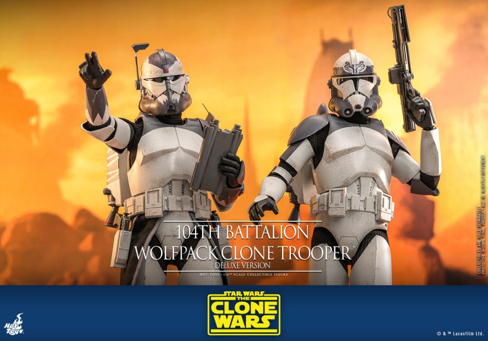 104th Battalion Wolf Clone Troopers - Star Wars: The Clone Wars