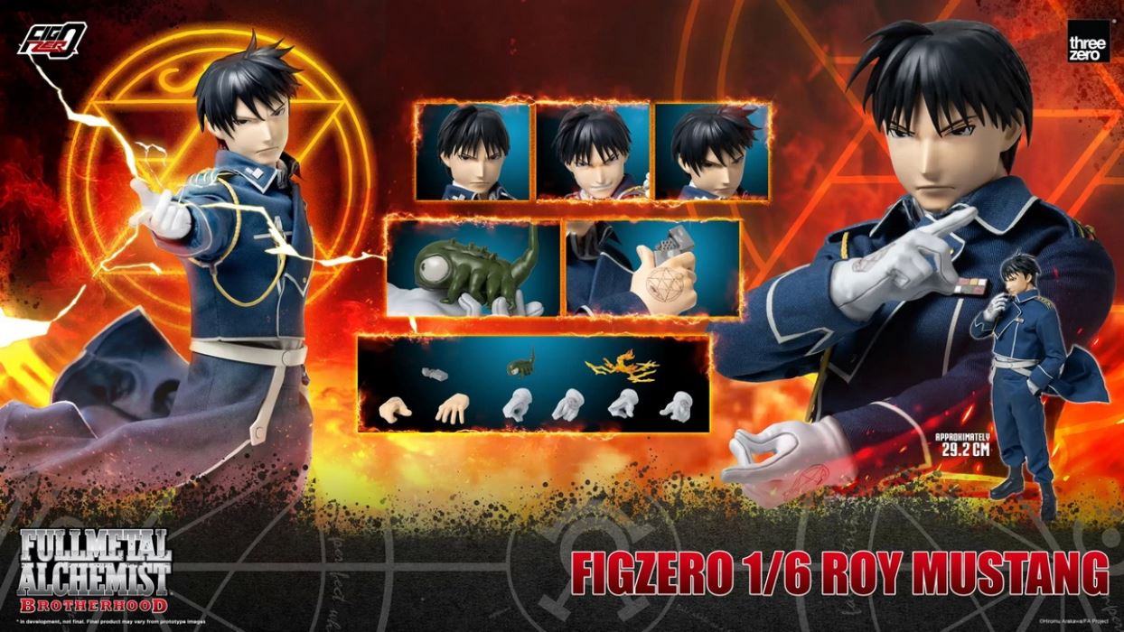 Fig-Zero Roy Mustang - Fullmetal Alchemist: Brotherhood 1/6