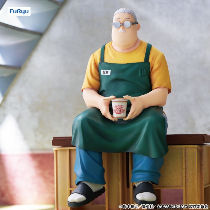 Sakamoto Taro Noodle Stopper Figure