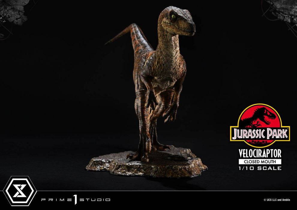 Jurassic Park (Film) Velociraptor Closed Mouth
