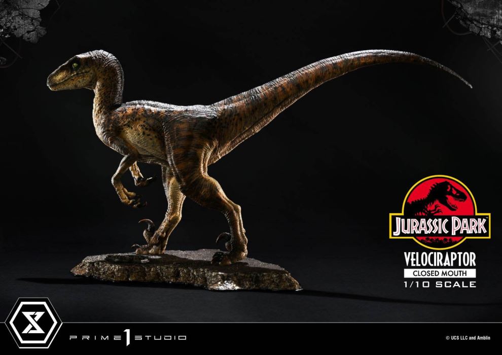 Jurassic Park (Film) Velociraptor Closed Mouth