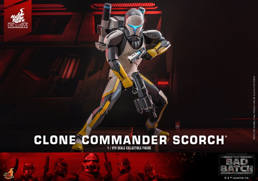 Clone Commander Scorch - Star Wars: Alien Squad 1/6