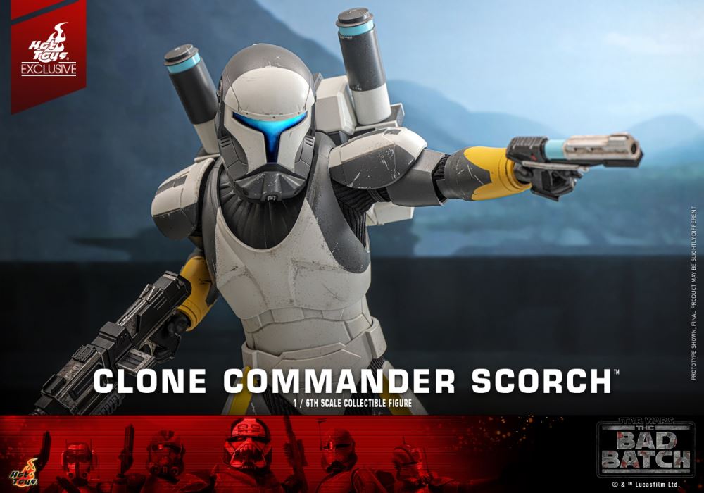 Clone Commander Scorch - Star Wars: Alien Squad 1/6