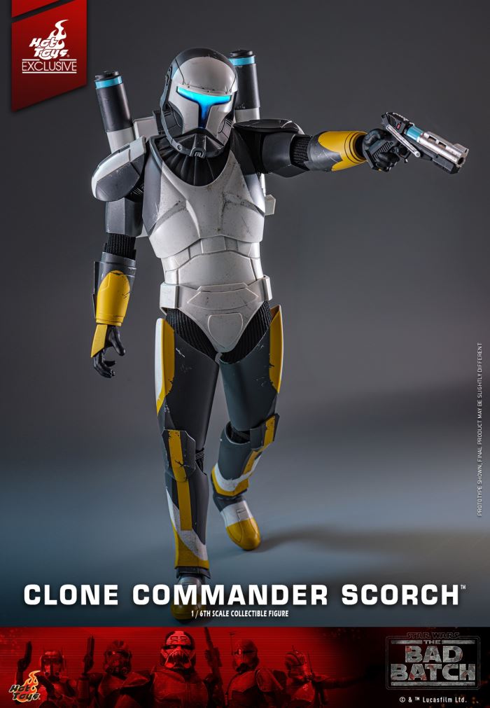Clone Commander Scorch - Star Wars: Alien Squad 1/6