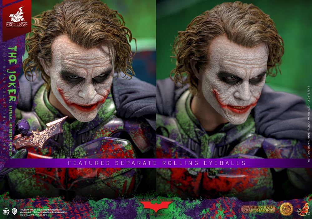 THE DARK KNIGHT THE JOKER (BATMAN IMPOSTER VERSION) ARTISAN EDITION 1/6