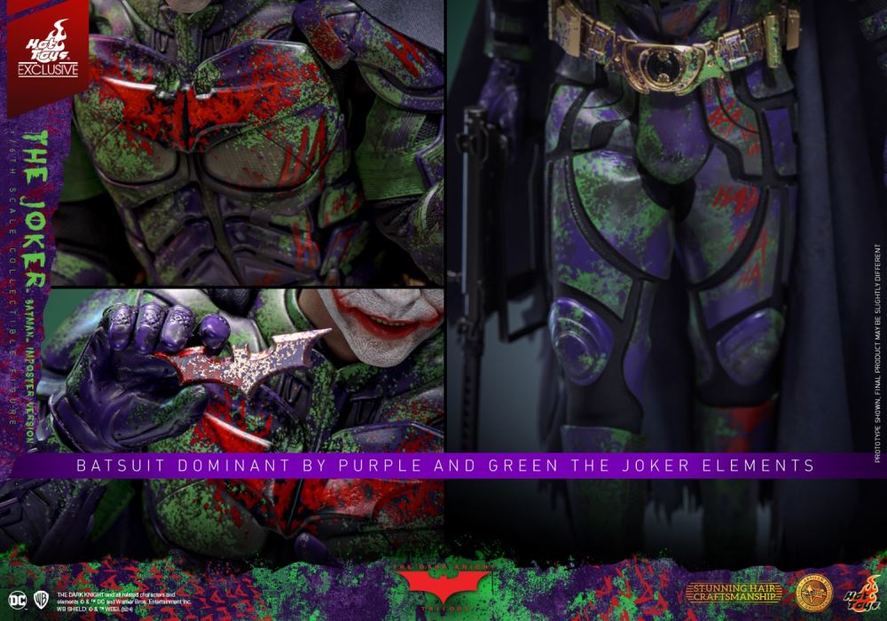 THE DARK KNIGHT THE JOKER (BATMAN IMPOSTER VERSION) ARTISAN EDITION 1/6